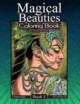 portada Magical Beauties Coloring Book: Book 2: Volume 2 (en Inglés)