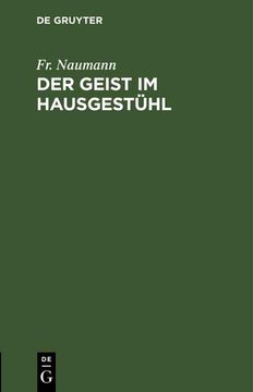 portada Der Geist im Hausgestühl (en Alemán)