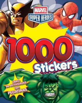 Libro Marvel. Actividades Con 1.000 Pegatinas (Marvel. Superhéroes