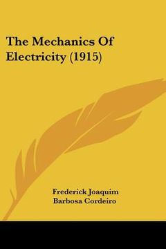 portada the mechanics of electricity (1915)
