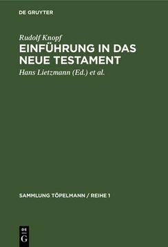 portada Einführung in das Neue Testament: Bibelkunde des Neuen Testaments. Geschichte und Religion des Urchristentums (in German)