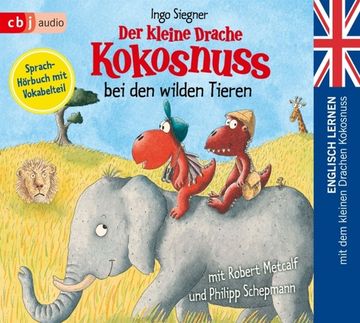 portada Der Kleine Drache Kokosnuss bei den Wilden Tieren (en Alemán)