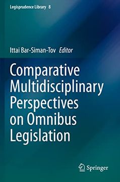portada Comparative Multidisciplinary Perspectives on Omnibus Legislation (in English)