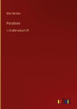 portada Paradoxe: in Großdruckschrift (in German)