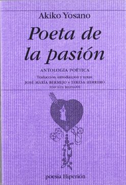 portada Poeta de la Pasión (Poesía Hiperión) 