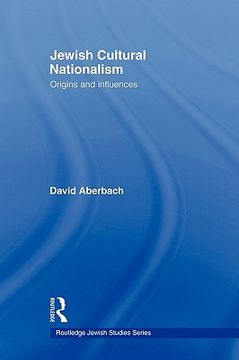 portada jewish cultural nationalism: origins and influences (en Inglés)