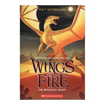 portada Wings of Fire Book Five: The Brightest Night (en Inglés)