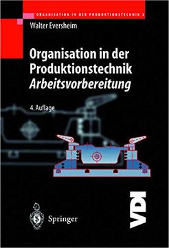 portada Organisation in der Produktionstechnik 3: Arbeitsvorbereitung (en Alemán)