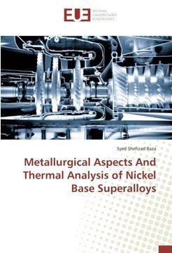 portada Metallurgical Aspects And Thermal Analysis of Nickel Base Superalloys