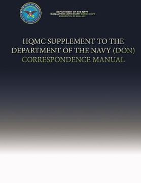 portada HQMC Supplement to the Department of the Navy (DON) Correspondence Manual (en Inglés)