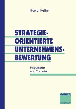 portada Strategieorientierte Unternehmensbewertung: Instrumente und Techniken