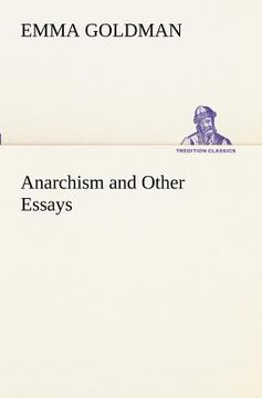 portada anarchism and other essays (en Inglés)