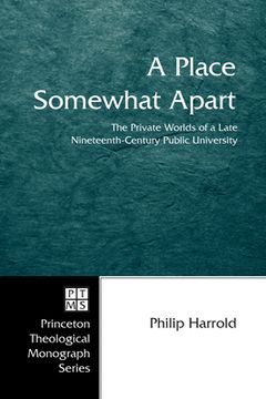 portada A Place Somewhat Apart (in English)
