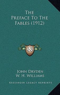 portada the preface to the fables (1912) (in English)