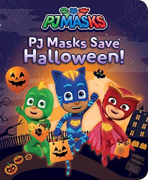 portada Pj Masks Save Halloween! (pj Masks: Super Chubby) (en Inglés)