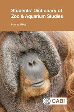 portada Students' Dictionary of Zoo and Aquarium Studies (en Inglés)