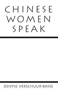 portada Chinese Women Speak (en Inglés)