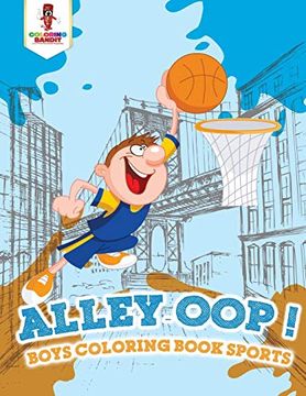 portada Alley-Oop! Boys Coloring Book Sports (en Inglés)