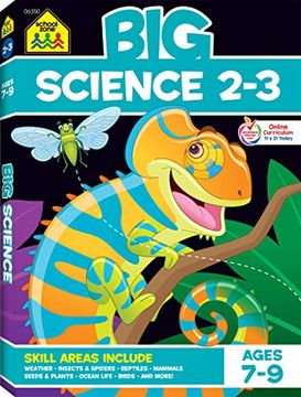 portada School Zone big Science Grades 2-3 Workbook (Big Workbook) (en Inglés)