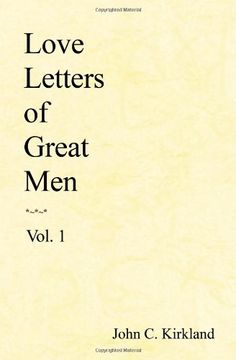 portada Love Letters Of Great Men (en Inglés)