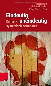 portada Eindeutig Uneindeutig - Demenz Systemisch Betrachtet (en Alemán)