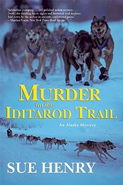 portada Murder on the Iditarod Trail (Alaska Mysteries) (en Inglés)