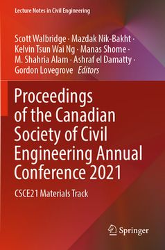 portada Proceedings of the Canadian Society of Civil Engineering Annual Conference 2021: Csce21 Materials Track (en Inglés)