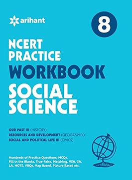 portada Ncert Practice Workbook Social Science 8 [Paperback] [Jan 01, 2017] by Arihant Experts (Author) [Paperback] [Jan 01, 2017] by Arihant Experts (Author) (en Inglés)