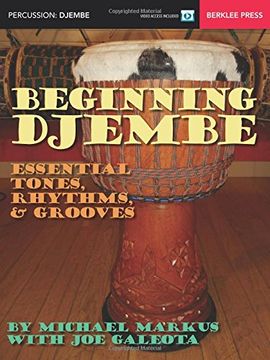 portada Beginning Djembe: Essential Tones, Rhythms & Grooves (in English)