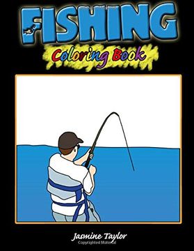 portada Fishing Coloring Book (en Inglés)