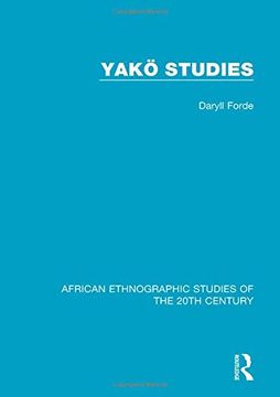 portada Yakö Studies (in English)