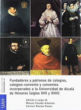 portada Fundadores y Patronos de Colegios: 76 (Obras Colectivas Humanidades) (in Spanish)