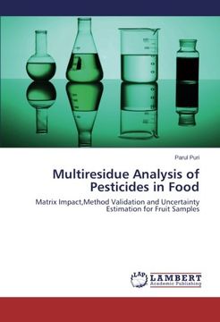 portada Multiresidue Analysis of Pesticides in Food