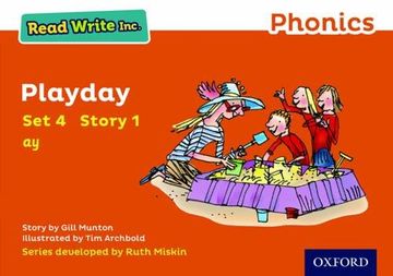 portada Read Write Inc. Phonics: Orange set 4 Storybook 1 Playday (en Inglés)
