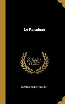 portada Le Paradoxe (en Francés)