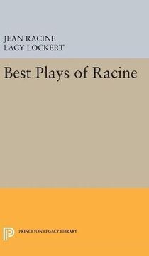 portada Best Plays of Racine (Princeton Legacy Library) (en Inglés)