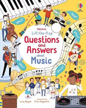portada Lift-The-Flap Questions and Answers About Music (Lift-The-Flap Questions & Answers) (en Inglés)