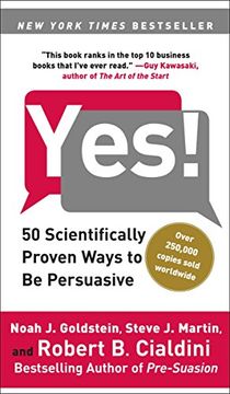 portada Yes!: 50 Scientifically Proven Ways to Be Persuasive (in English)