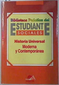 portada Historia Universal: Moderna y Contemporánea