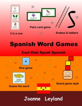 portada Spanish Word Games: Cool Kids Speak Spanish (in English)