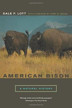 portada American Bison: A Natural History (Organisms and Environments) (en Inglés)