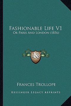 portada fashionable life v1: or paris and london (1856) (in English)
