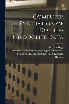 portada Computer Evaluation of Double-theodolite Data [electronic Resource] (en Inglés)
