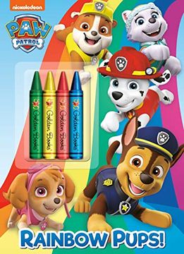 portada Rainbow Pups! (Paw Patrol) (in English)