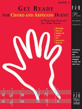 portada Get Ready for Chord and Arpeggio Duets!, Book 1 (en Inglés)