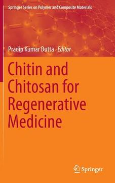 portada Chitin and Chitosan for Regenerative Medicine (en Inglés)