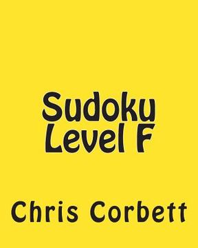 portada Sudoku Level F: Moderate Sudoku Puzzles (in English)