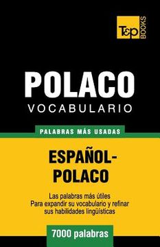 portada Vocabulario español-polaco - 7000 palabras más usadas (in Spanish)