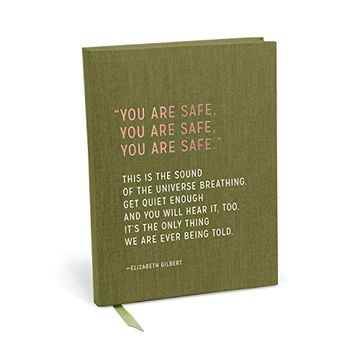 portada Elizabeth Gilbert for em & Friends you are Safe Journal (en Inglés)