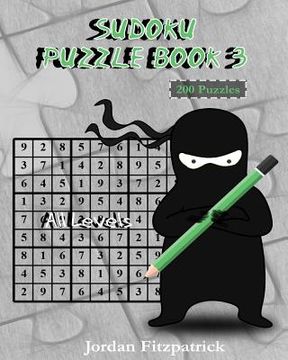 portada Sudoku Puzzle Book 3 All Levels: 200 Sudoku Puzzles - Large Size